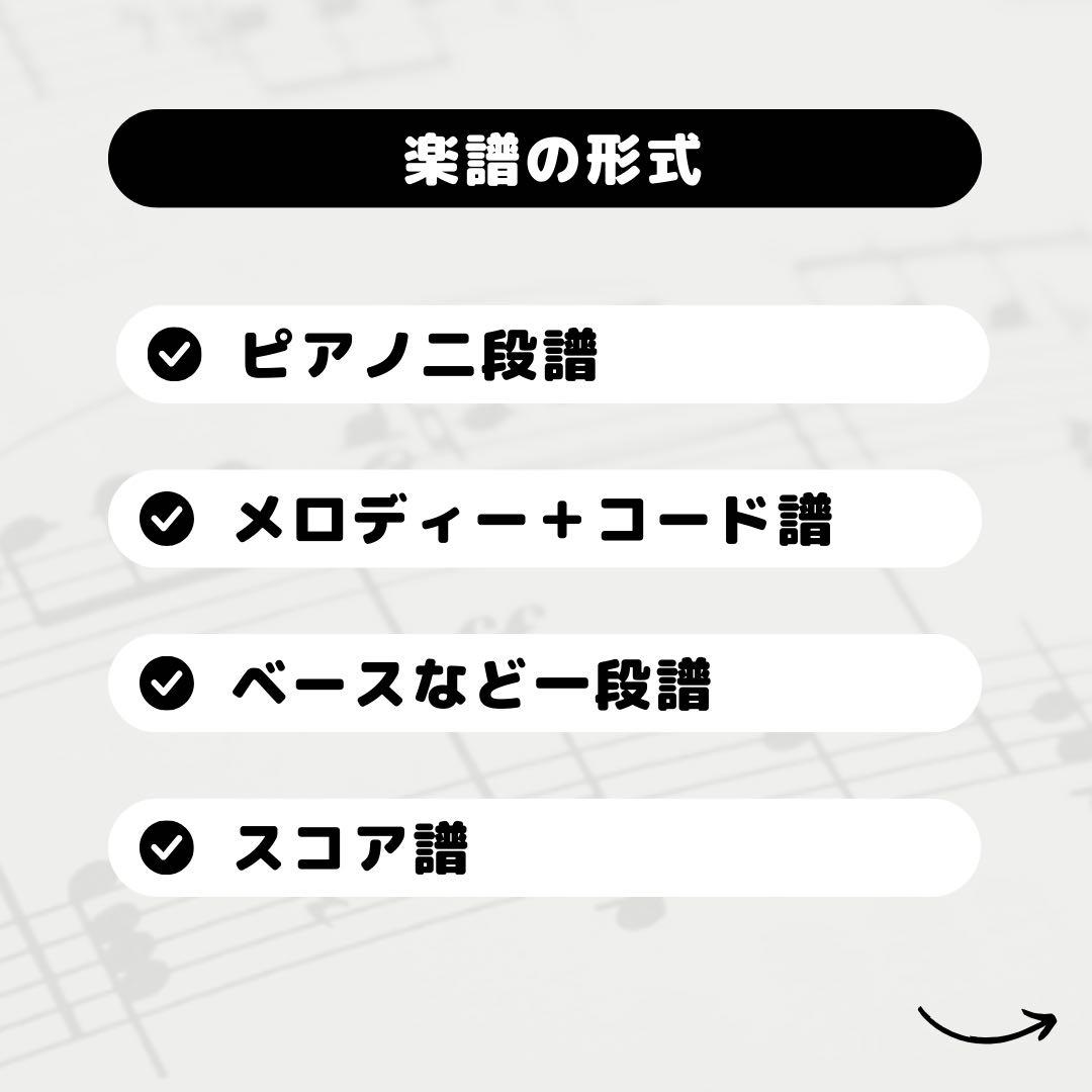 耳コピ　楽譜作成