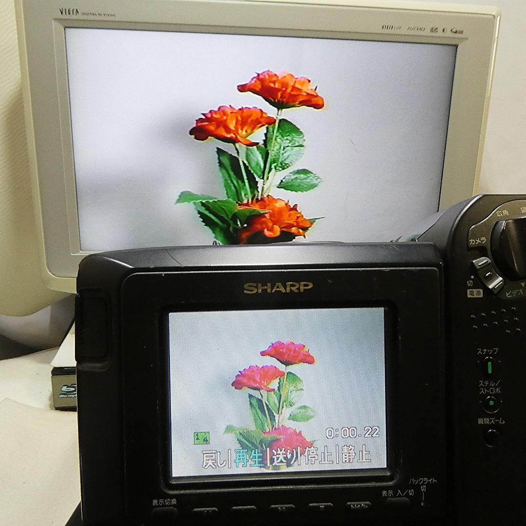 シャープ VL-HL100【動作良好】Video.Hi8 カメラダ ビングに最適