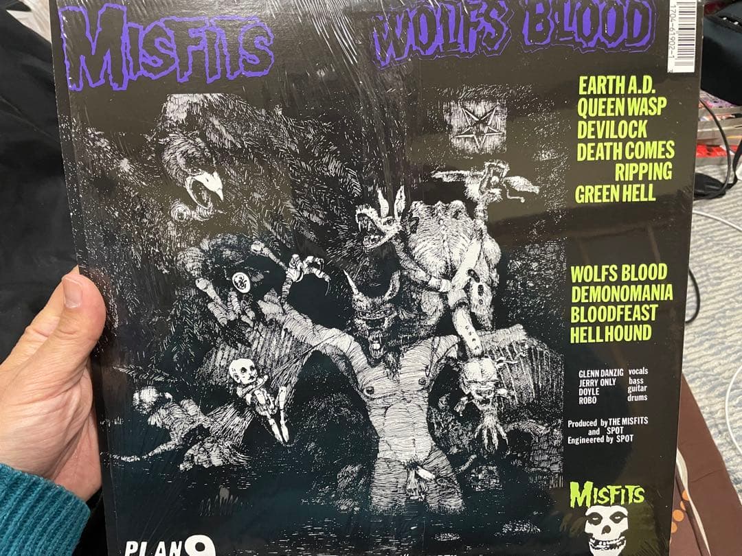 misfits ミスフィッツ アナログ盤レコード EARTH A.D.