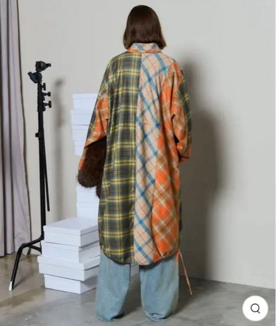 【新品未使用】　Plaid Mods Coat