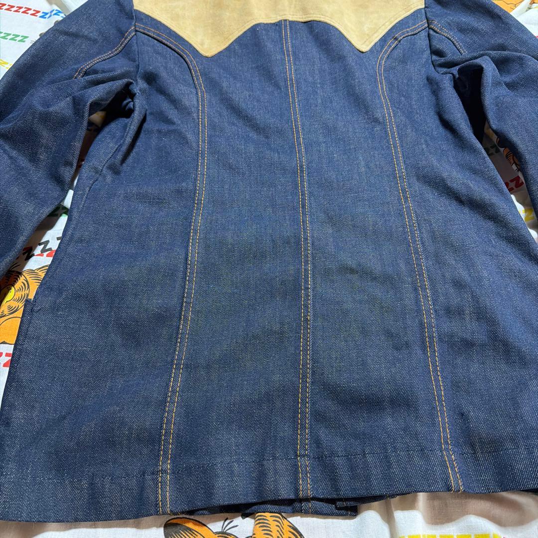 70s USA製Lee ウエスタン　ヴィンテージ デニムジャケット　カバーオール