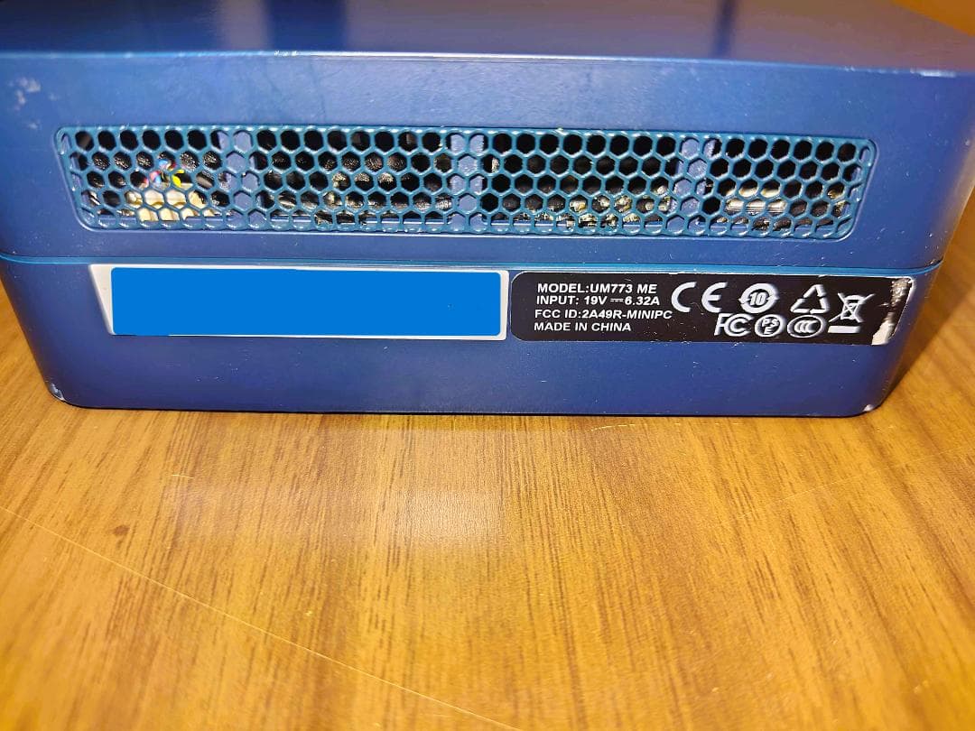 MINISFORUM UM773SE 本体・付属品・箱あり