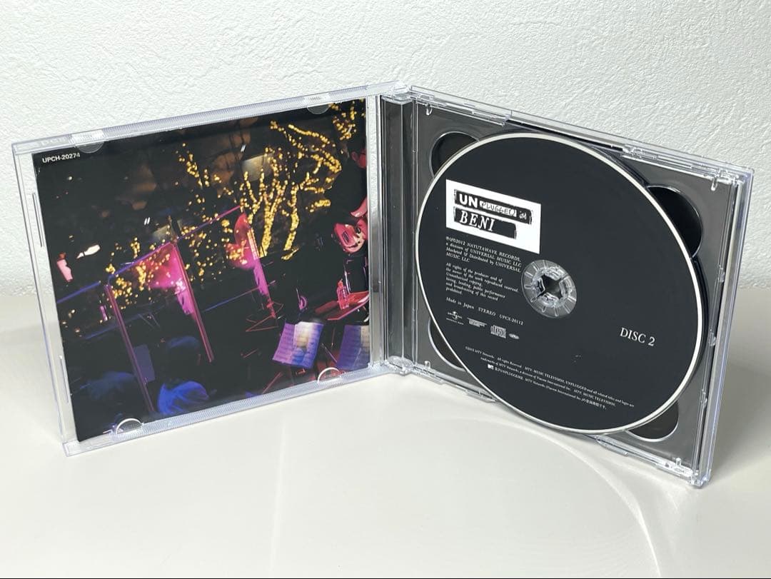 廃盤 BENI MTV Unplugged CD 正規品