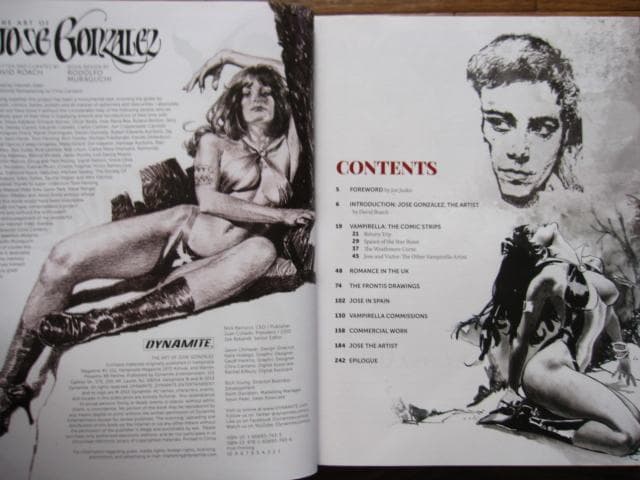 The Art of Jose Gonzalez　Vampirella