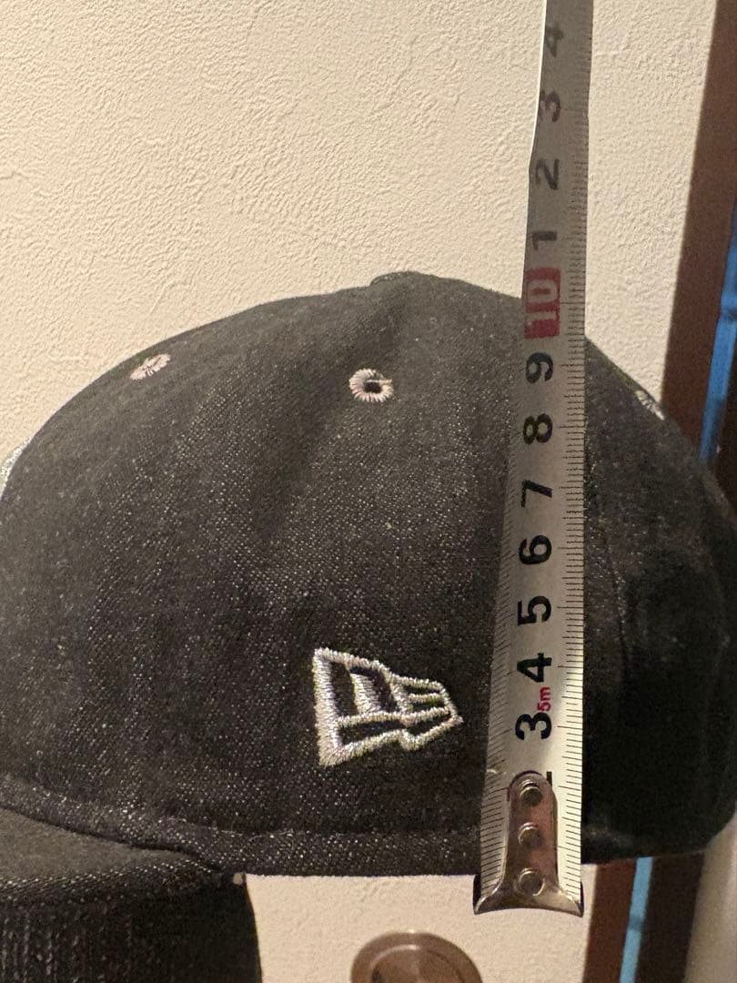 USA製デニム生地キャップ 59FIFTY ヤンキース