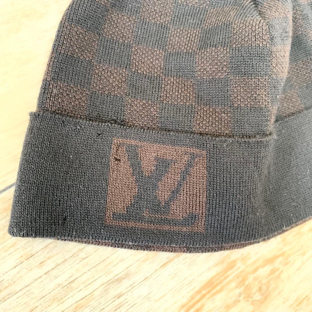 LOUIS VUITTON ボネ・プティ ニット帽 ダミエ