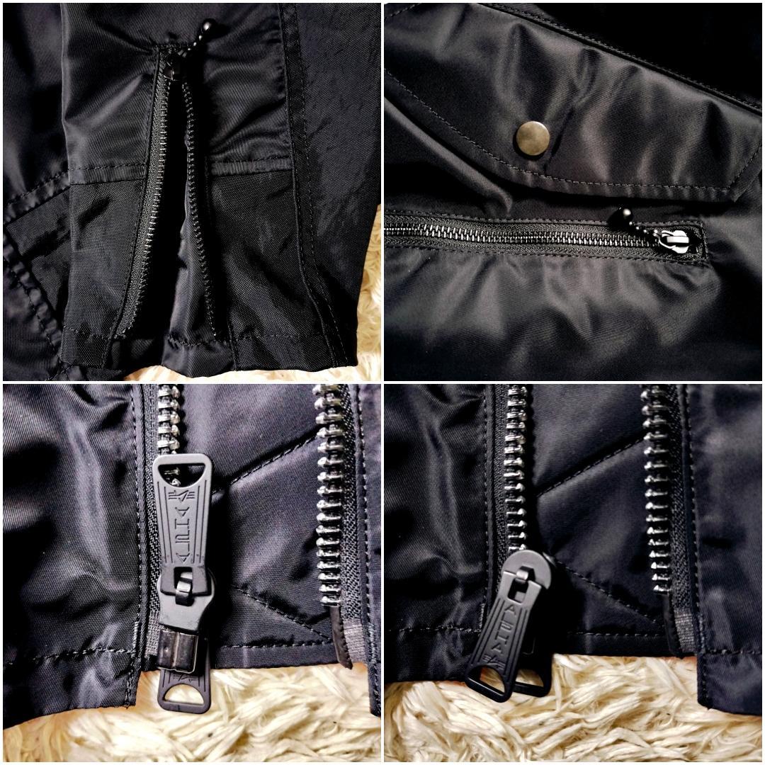 25SS★ジュンヤワタナベマン アルファインダストリーズ MA-1 ライダース