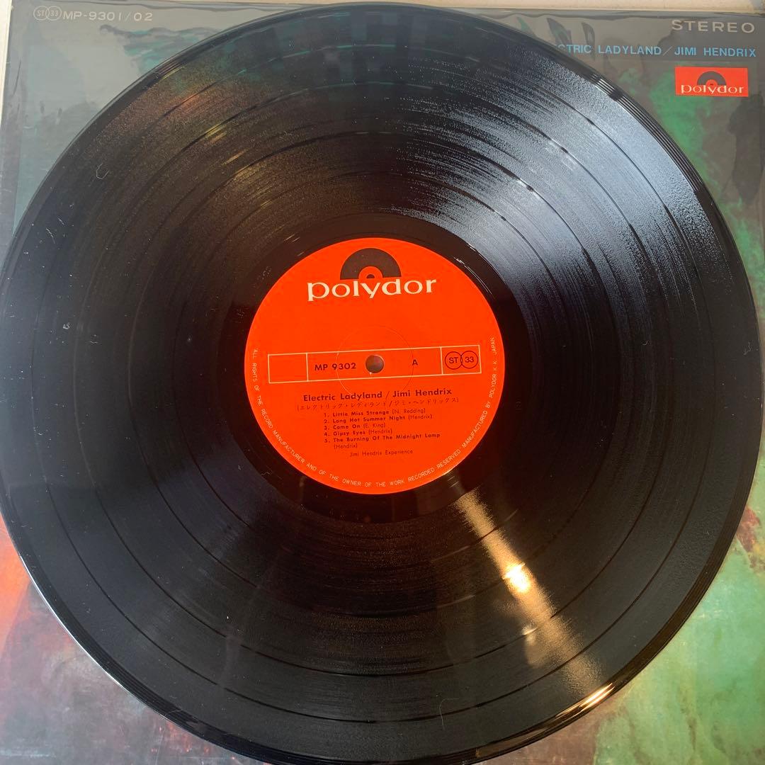JIM HENDRIX ELECTRIC LADYLAND lp 国内初版2枚組
