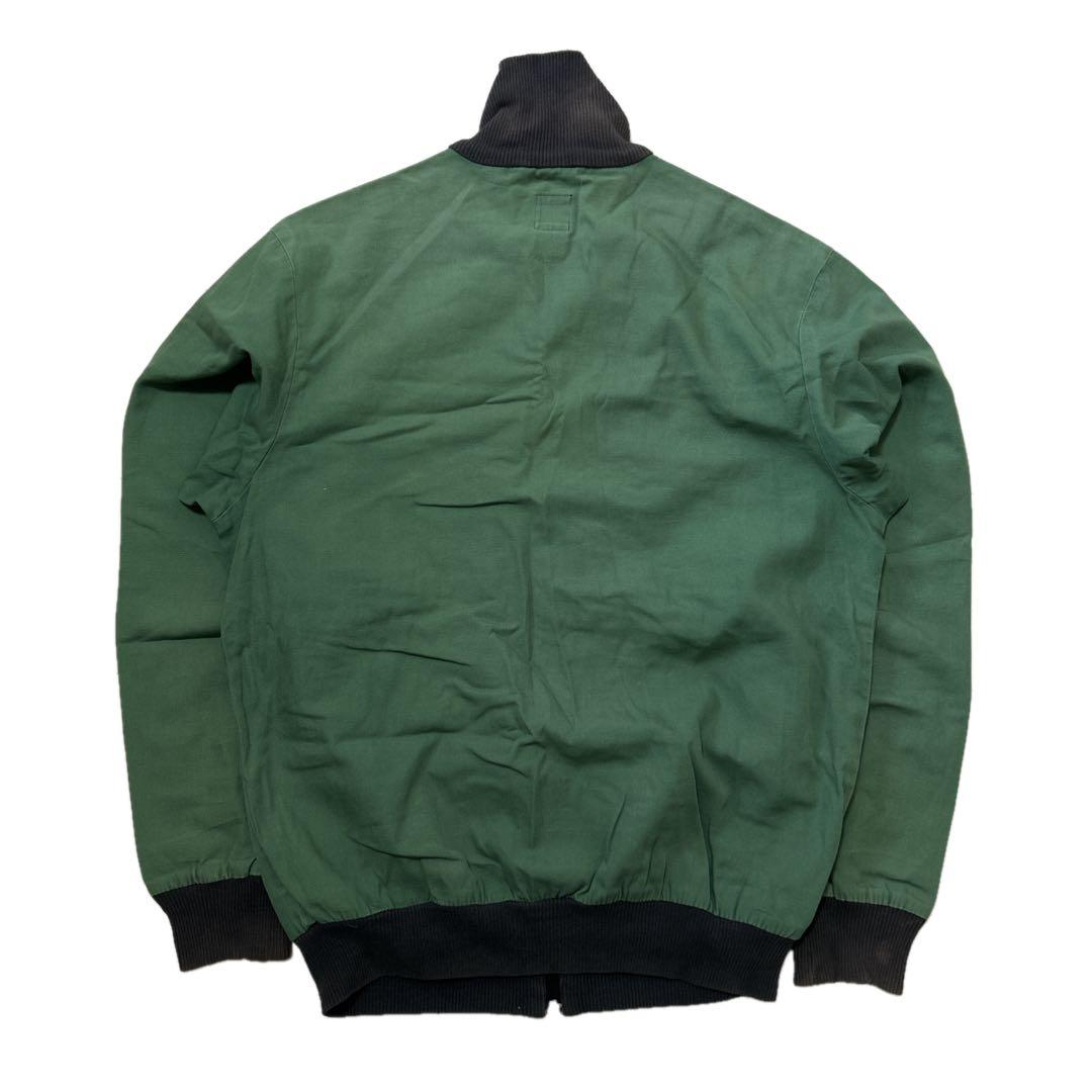 90s adidas デニムトラックジャケット トラックジャケット 緑 L