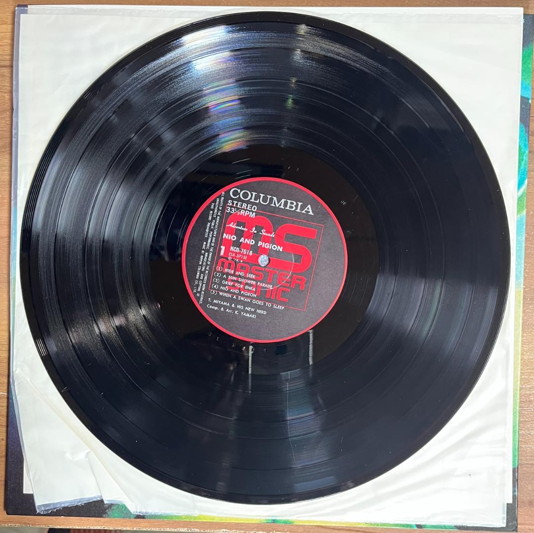 和ジャズ　宮間利之とニューハード／仁王と鳩　1972年 NCB-7018 LP