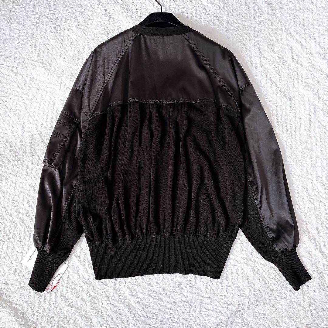 新品タグ付✨25ss 定価2万　PASSIONE ブラック カーディガン