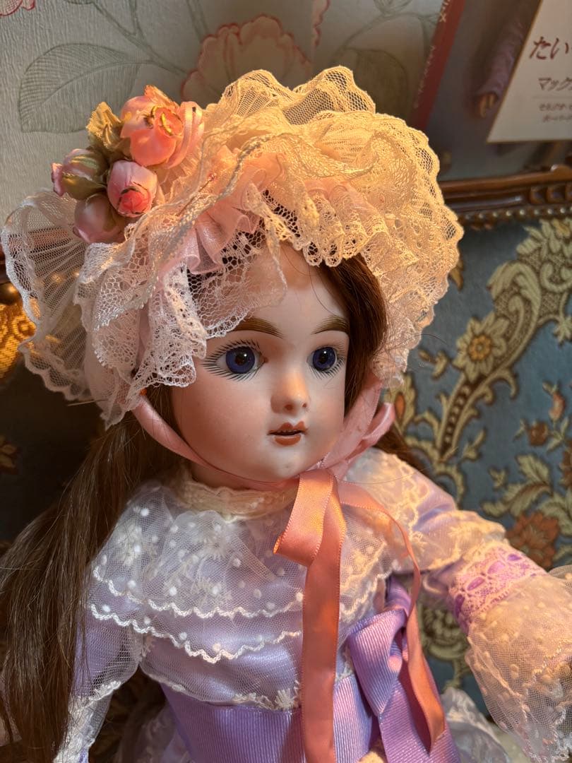 ki様 ドール用 ラベンダー ドレスとヘッドドレス✖️2 ドロワーズ