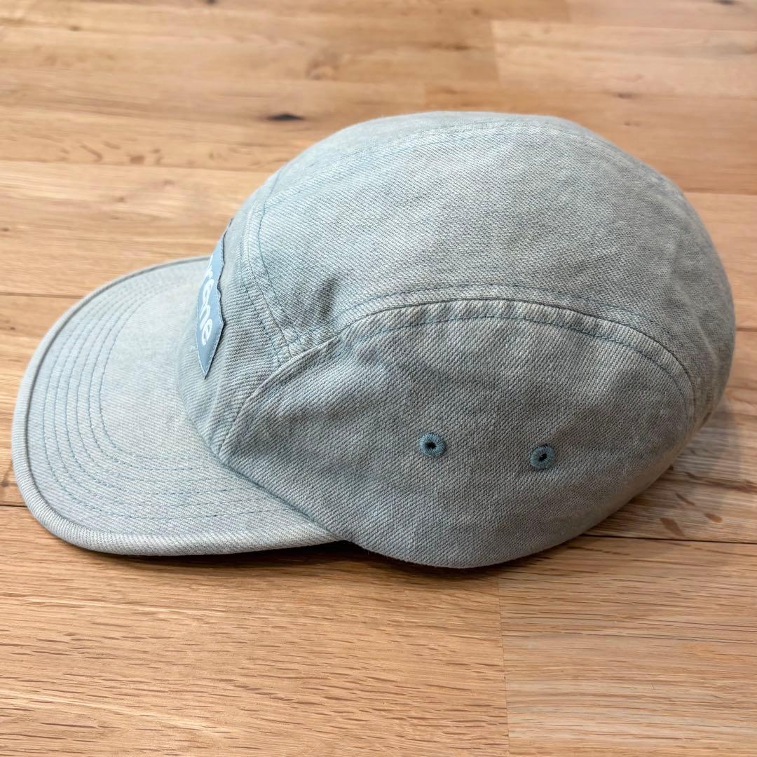 【美品】Supreme 24SS Denim Camp Cap \"Mint\"