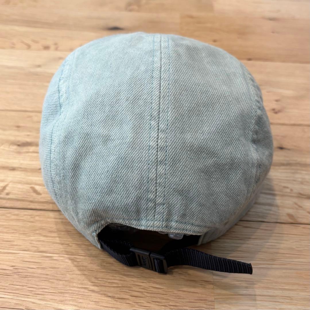 【美品】Supreme 24SS Denim Camp Cap \"Mint\"