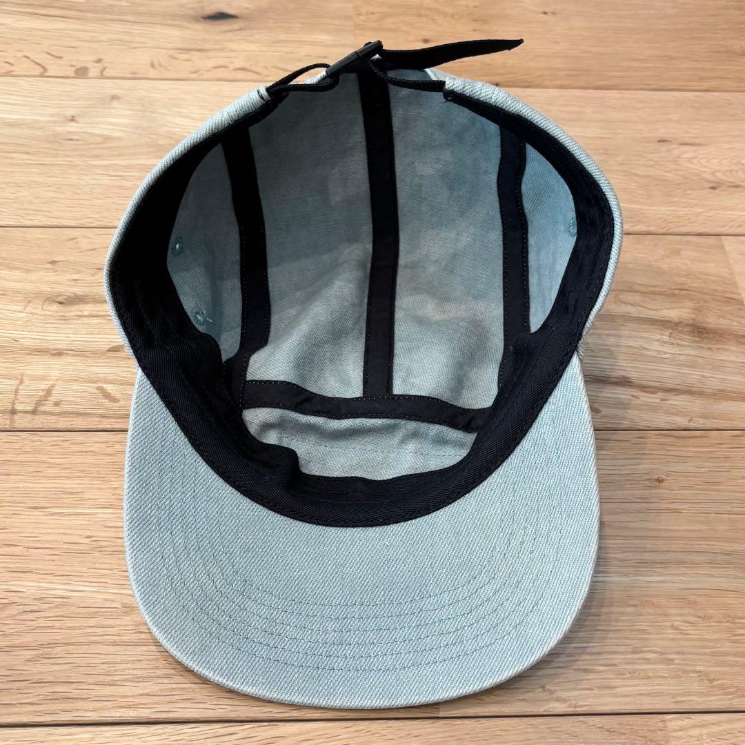 【美品】Supreme 24SS Denim Camp Cap \"Mint\"