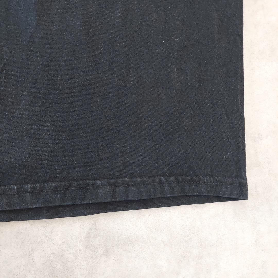 ハーレーダビッドソン ノースリーブ Tシャツ ハーレーガール 古着 XL 黒