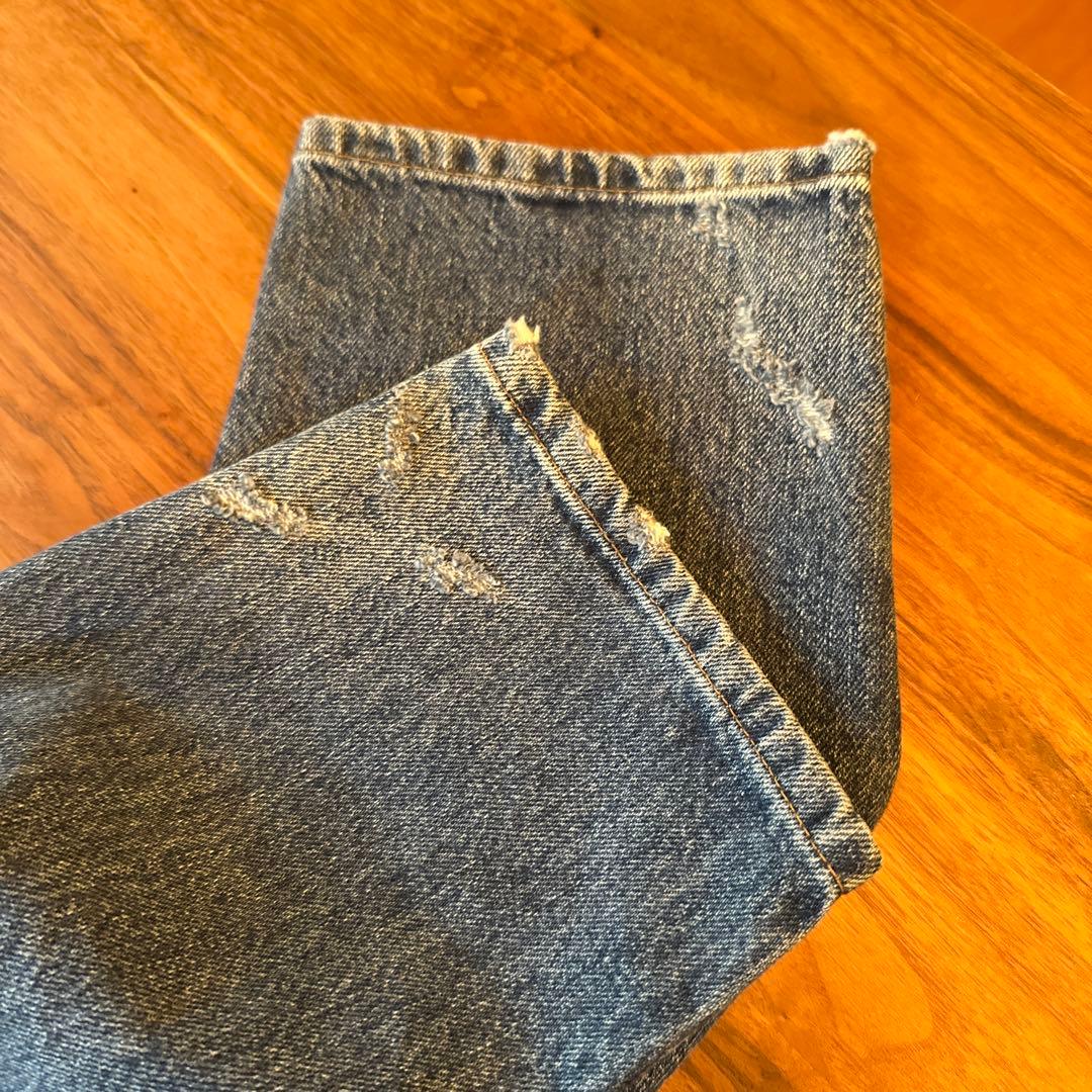 miu miu デニムハイウエストパンツ　未使用品　26