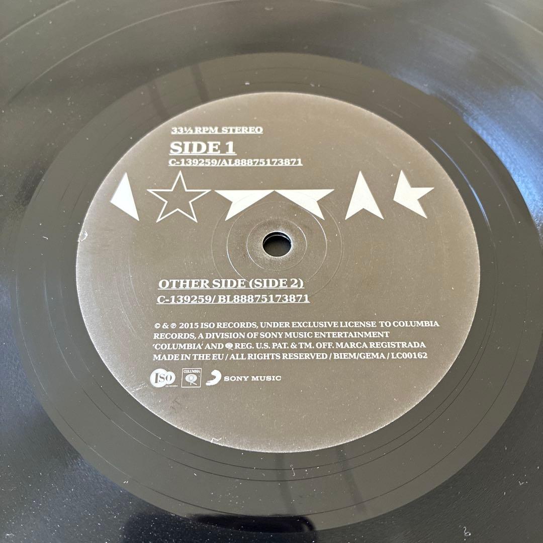 洋楽 DAVID BOWIE BLCKSTAR LP 2016