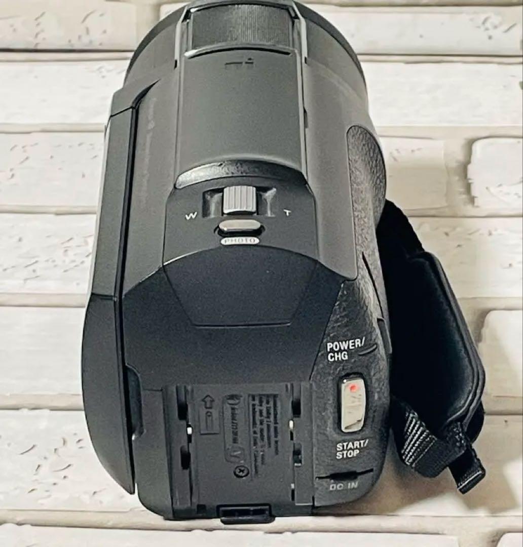 【中古】SONY 4K FDR-AX45 &SONYバッグ付　ビデオカメラ本体