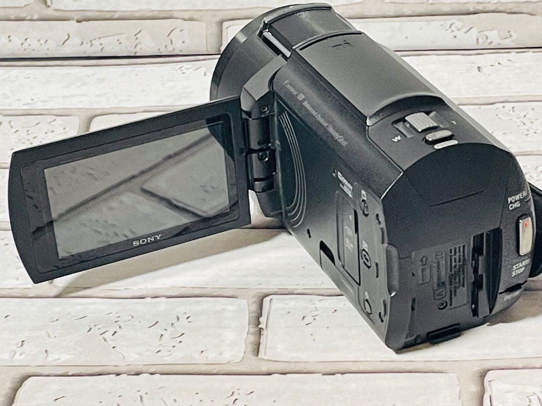 【中古】SONY 4K FDR-AX45 &SONYバッグ付　ビデオカメラ本体