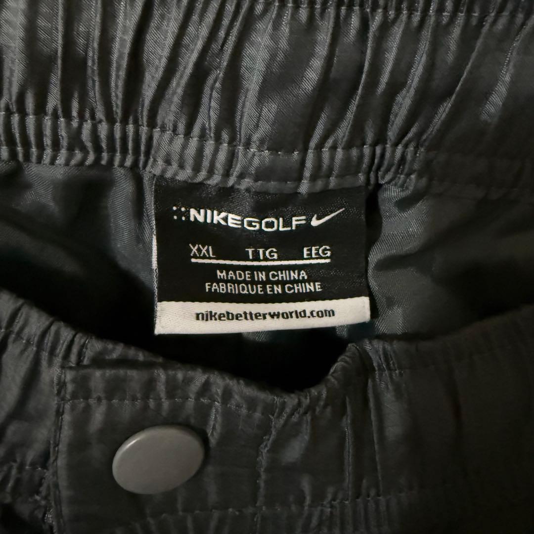 NIKE GOLF ナイロンカーゴパンツ　ブラック　テック系　Y2K