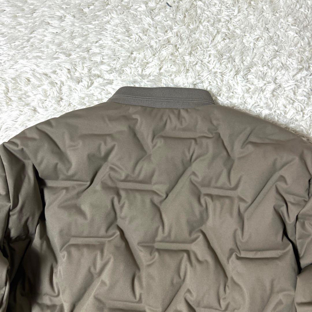 【未使用級】COMME CA ISM MA-1 ダウンブルゾン ベージュ M