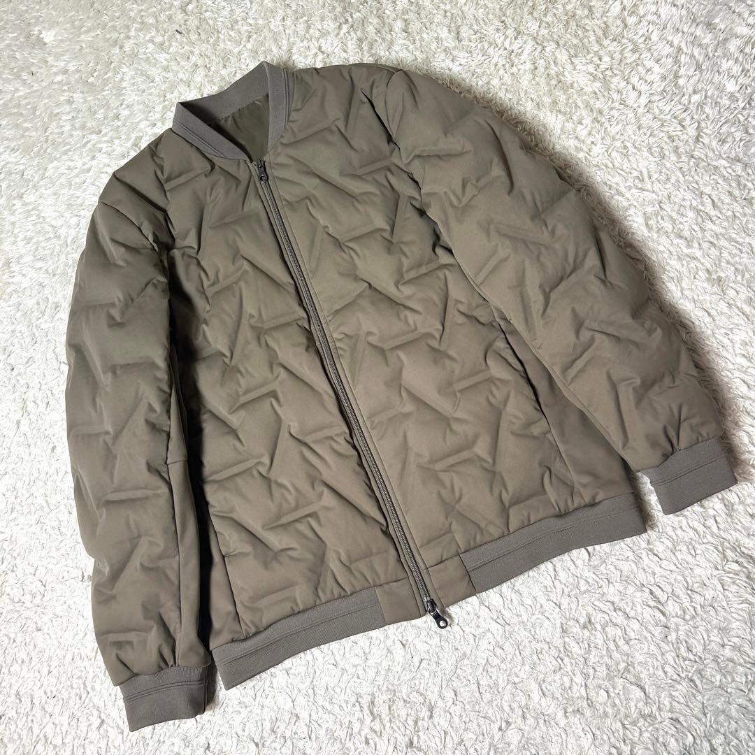【未使用級】COMME CA ISM MA-1 ダウンブルゾン ベージュ M