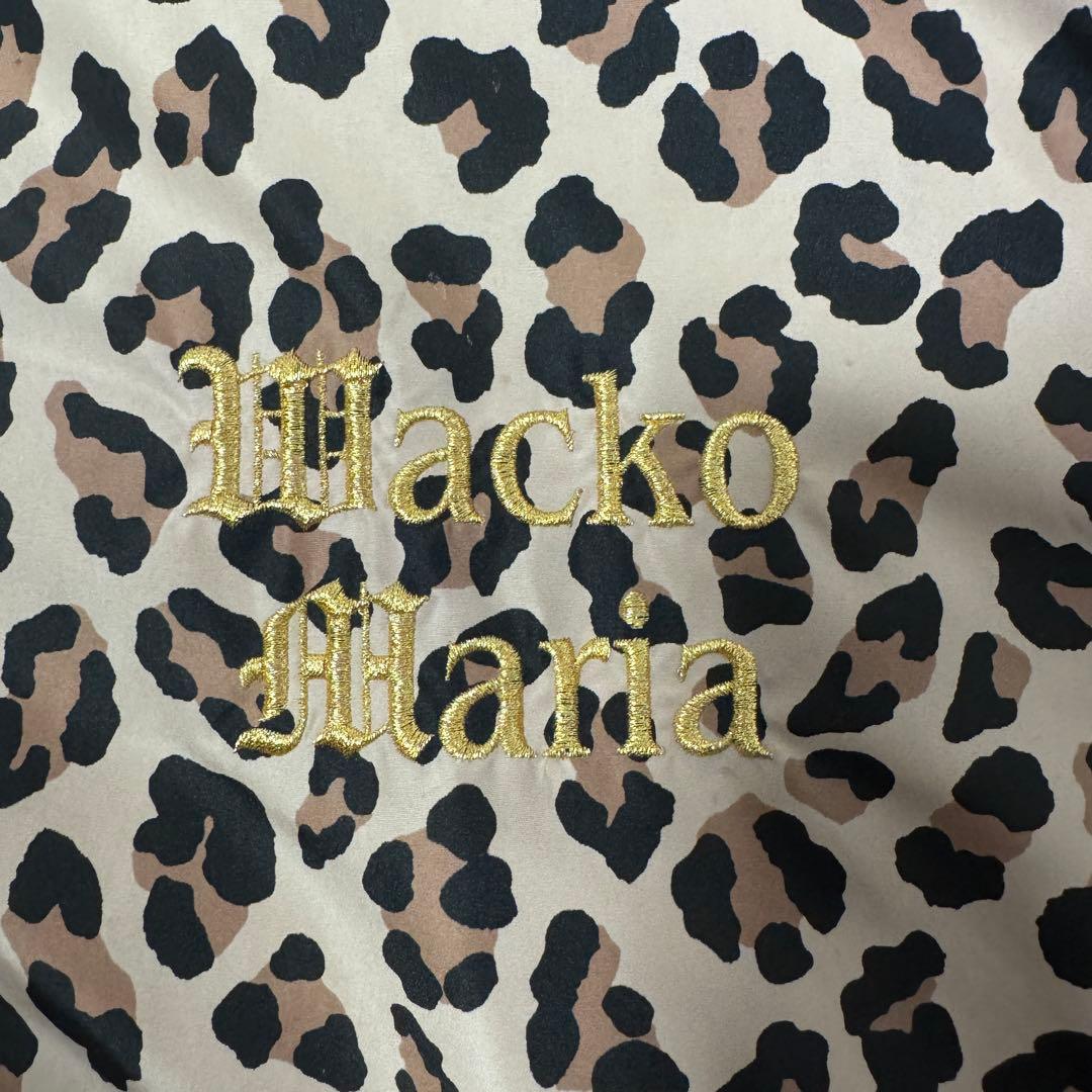 [超希少] WACKO MARIA ヒョウ柄ナイロントラックジャケット Lサイズ
