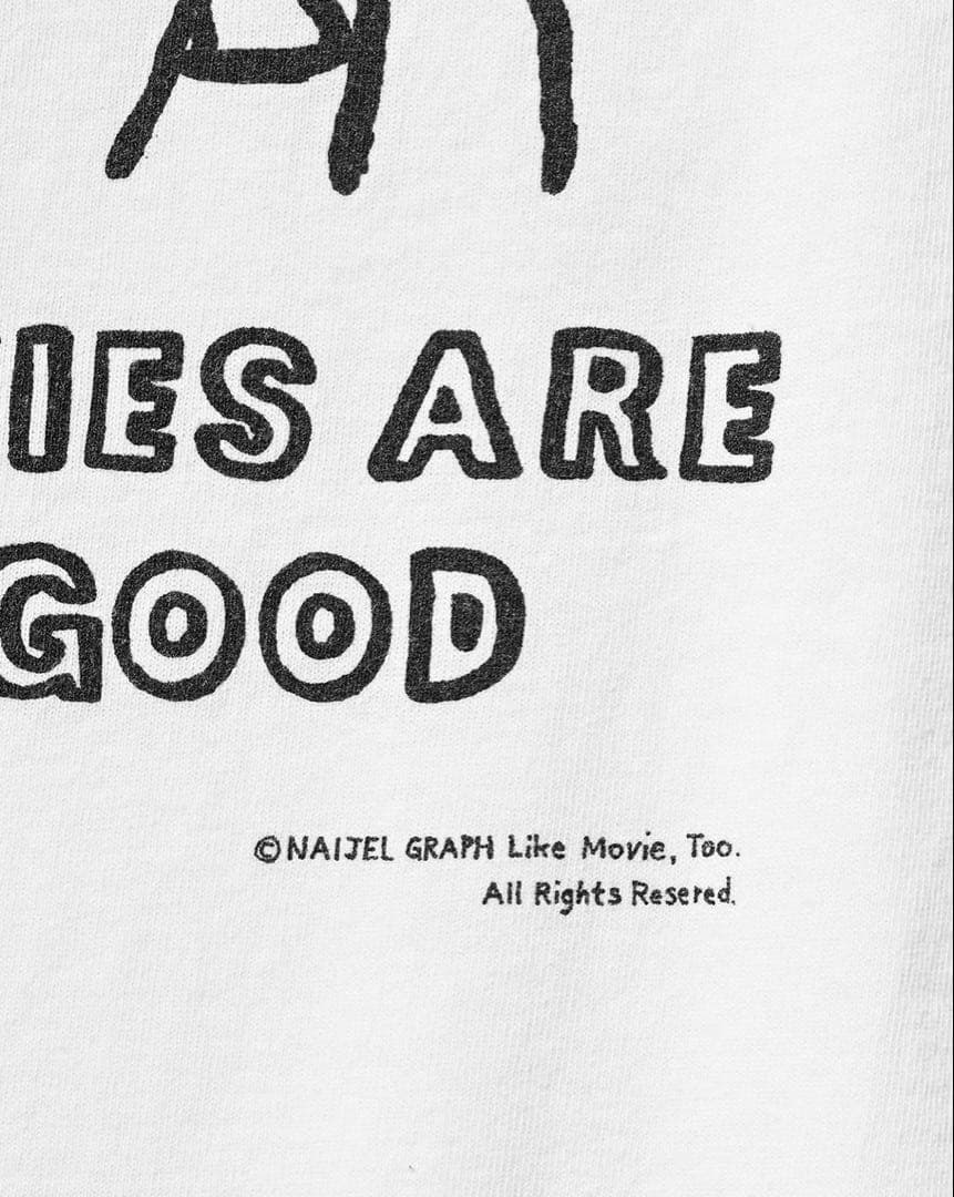NAIJEL GRAPH × weber CINEMA CLUB T shirt