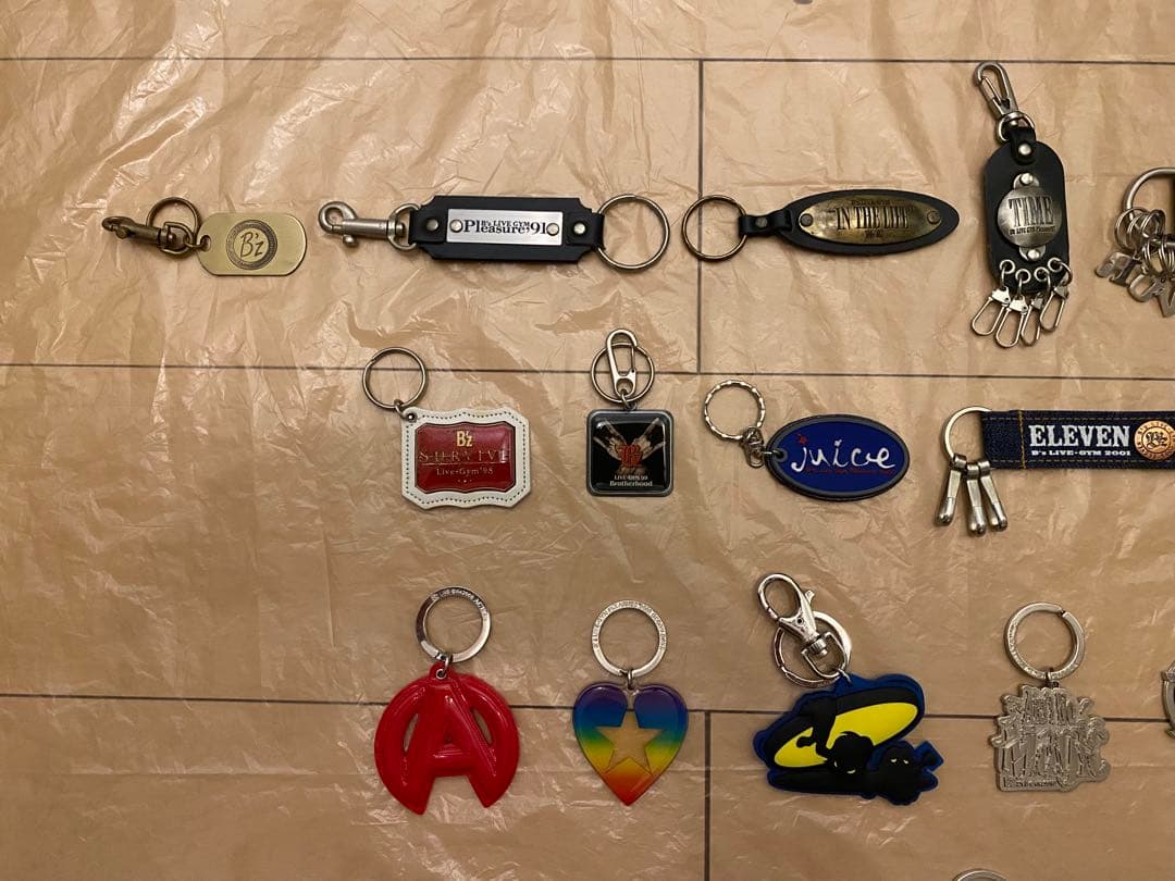 B'z 1990〜2025 キーホルダー フライトタグ 36点セット