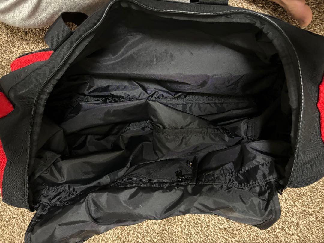 Supreme ボストンバッグ 赤黒