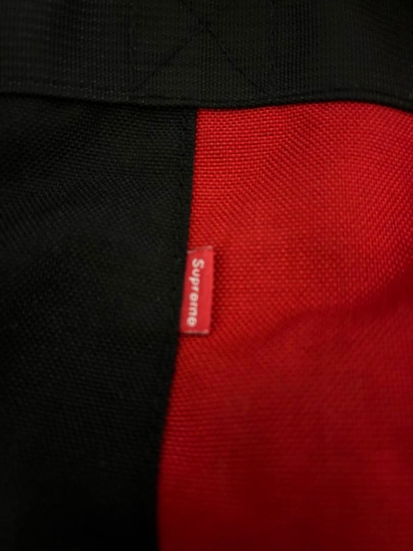 Supreme ボストンバッグ 赤黒