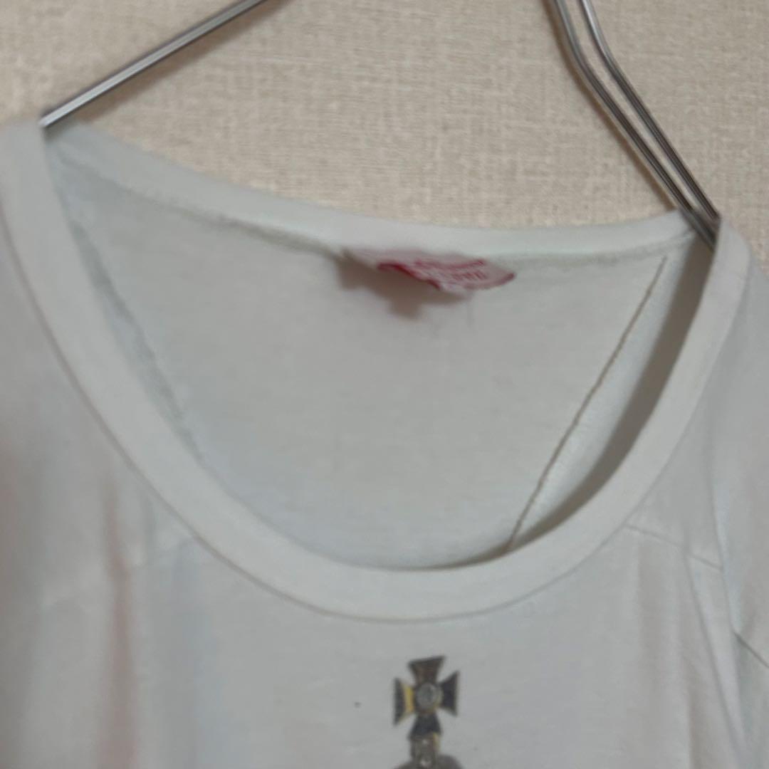 ヴィヴィアンウエストウッド オーブ クラウン 変形 Tシャツ レッドレーベル