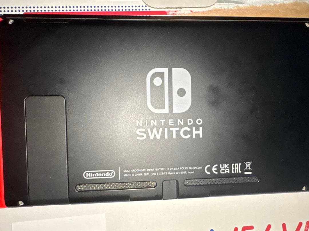 Nintendo Switch 本体 赤/青 説明読んでください