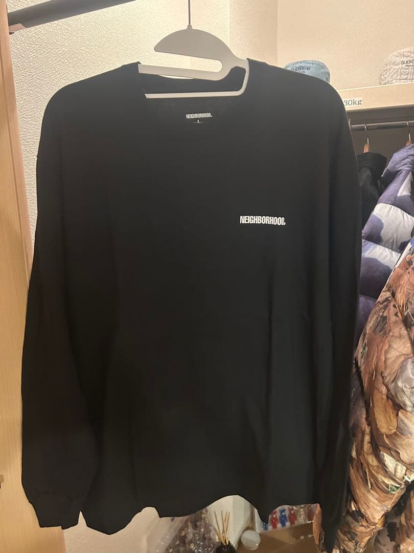 neighborhood ロンtee 黒L