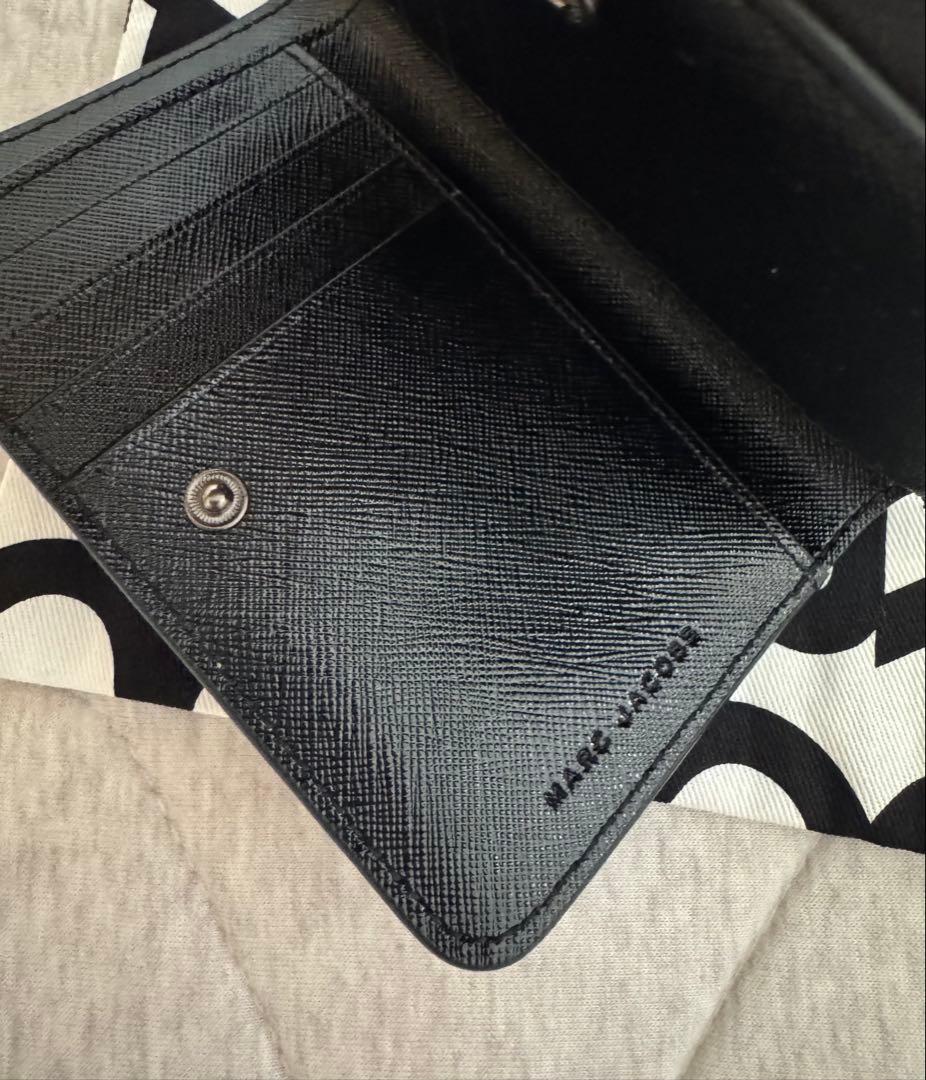Marc Jacobs ブラック 二つ折り財布