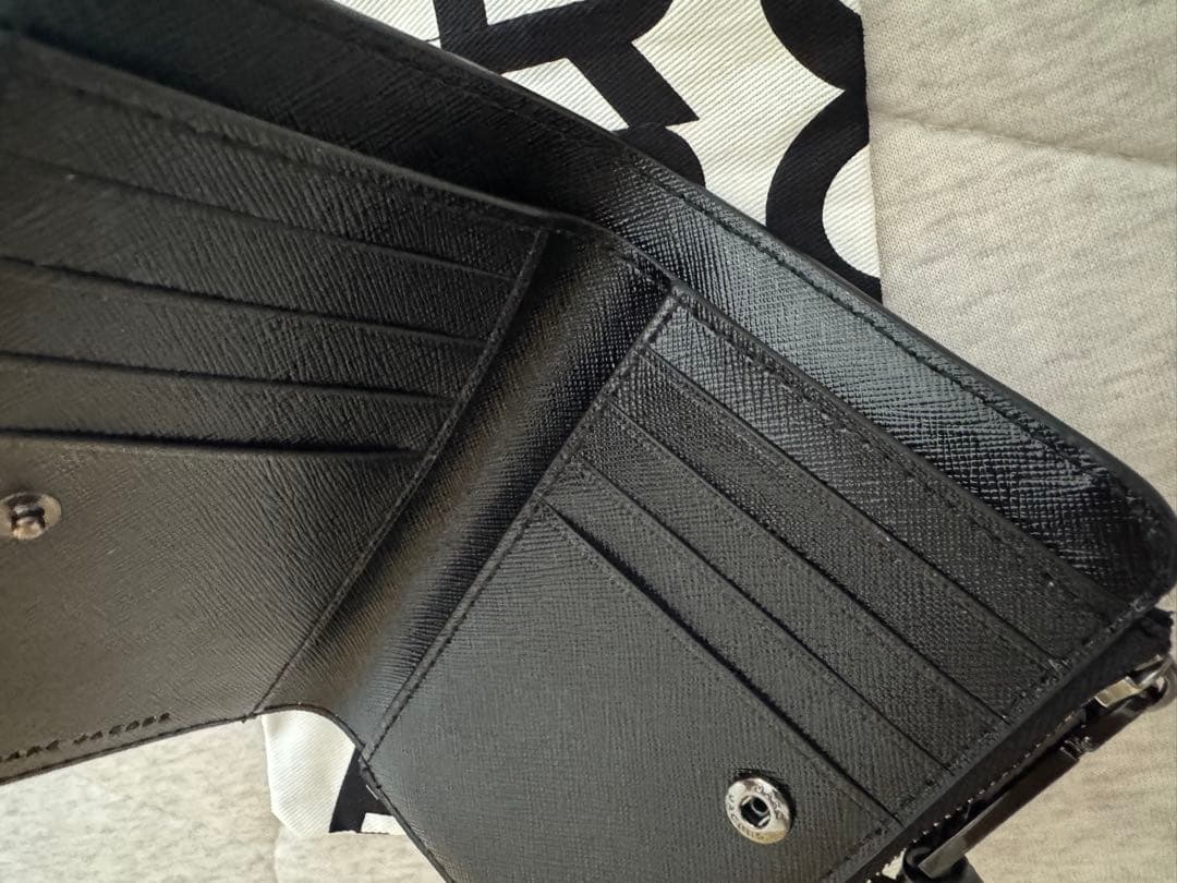 Marc Jacobs ブラック 二つ折り財布