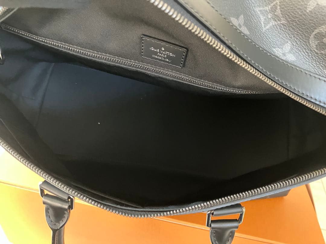 ルイヴィトン ビジネスバッグ 旅行バッグ M43187 モノグラムエクリプス