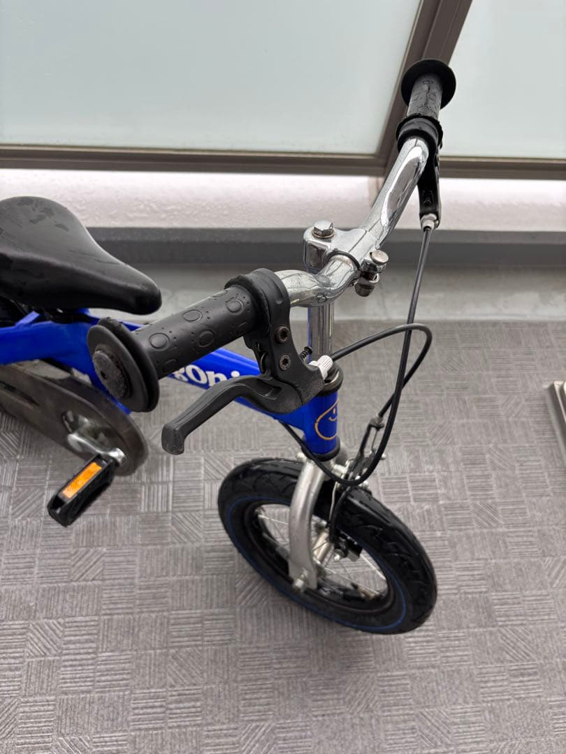 兵庫県尼崎市　へんしんバイク　ストライダー　バランス　キックバイク　青　ブルー