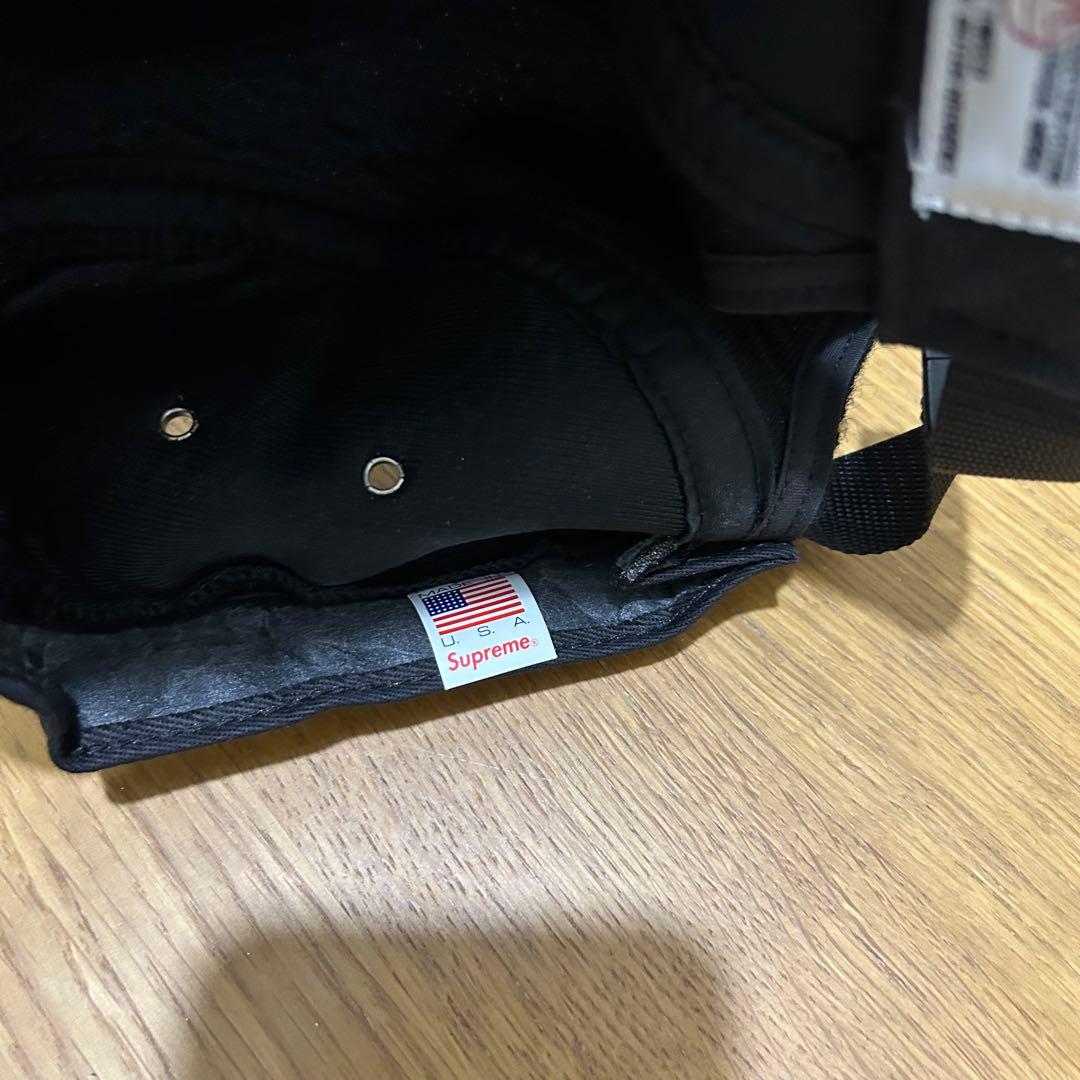 Supreme Harris Tweed Camp Cap 黒 キャップ ウール