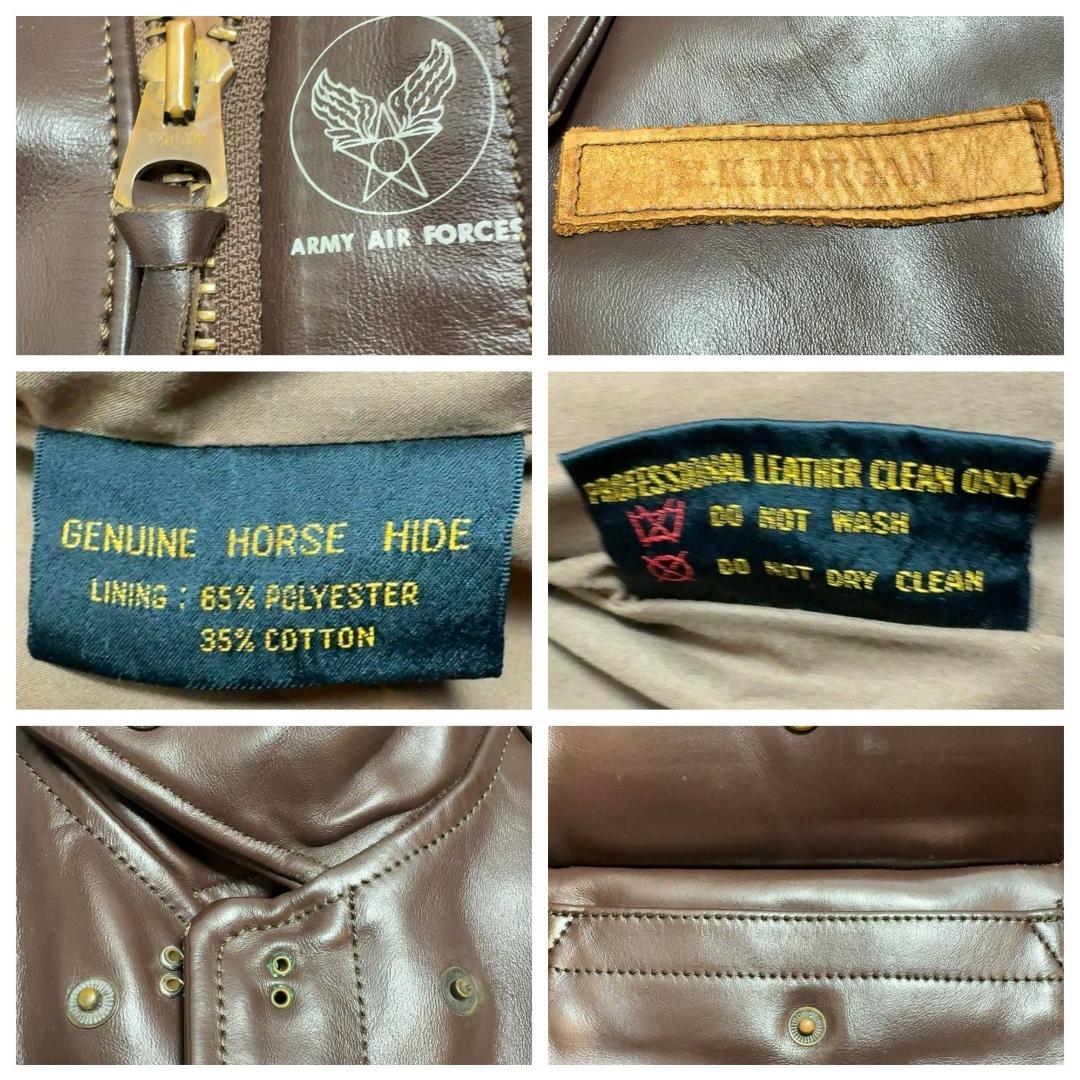 MORGAN A2 Flight Jacket ホースハイド 40 馬革 BR