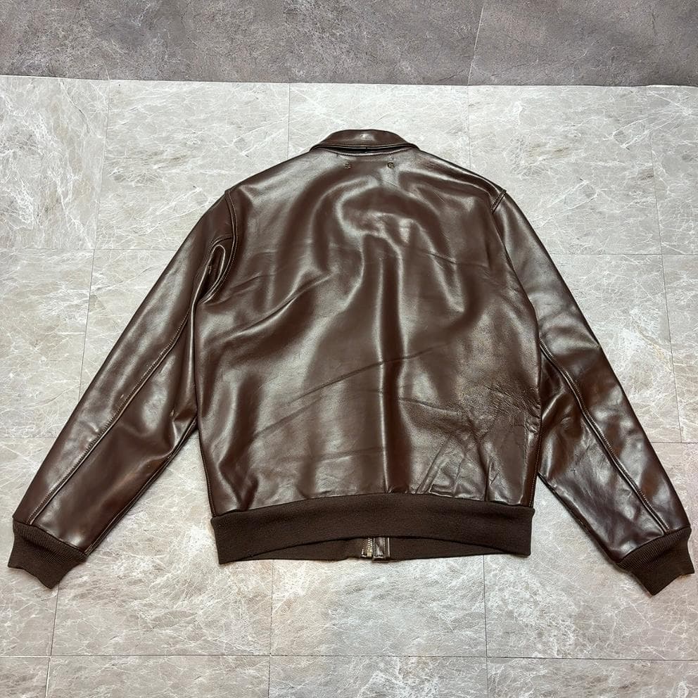 MORGAN A2 Flight Jacket ホースハイド 40 馬革 BR