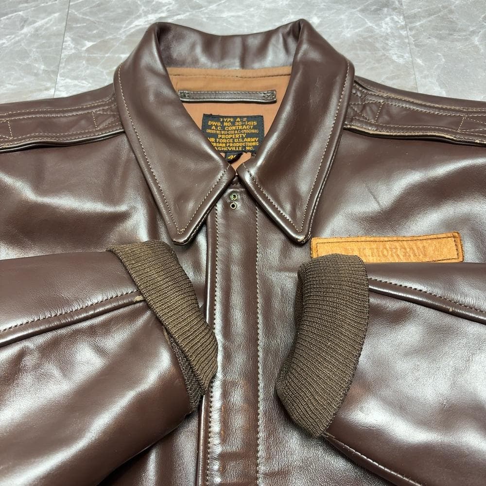 MORGAN A2 Flight Jacket ホースハイド 40 馬革 BR