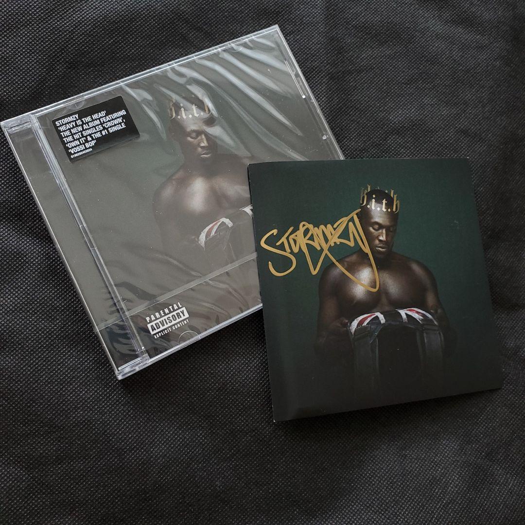 Stormzy ストームジー HEAVY IS THE HEAD 直筆サインCD