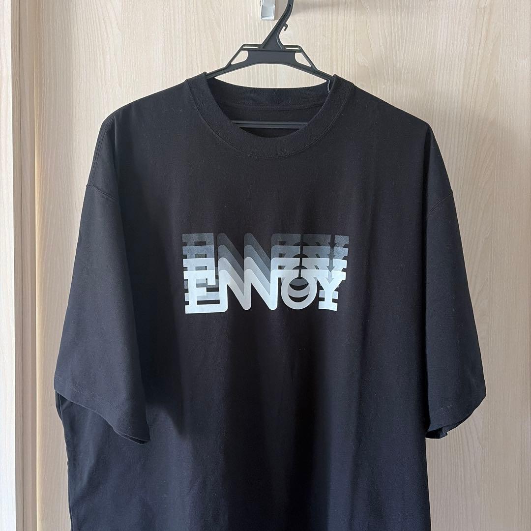 ENNOY ELECTRIC LOGO ブラック Tシャツ XL