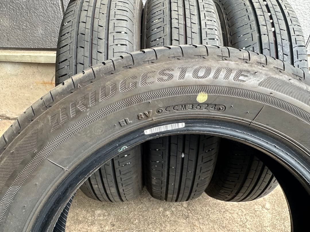 24年製 バリ目ブリヂストン 155/65R14 4本