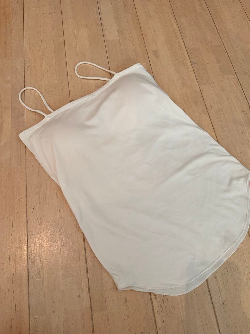 Cupin Flatseam Camisole エクリュ　新品未使用タグなし