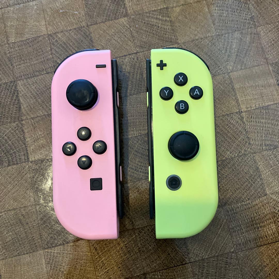 Nintendo Switch 本体　ジョイコン　ピンクイエロー