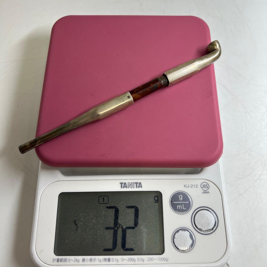 純刻印　純銀キセル　32g 東Y8-0220☆2F