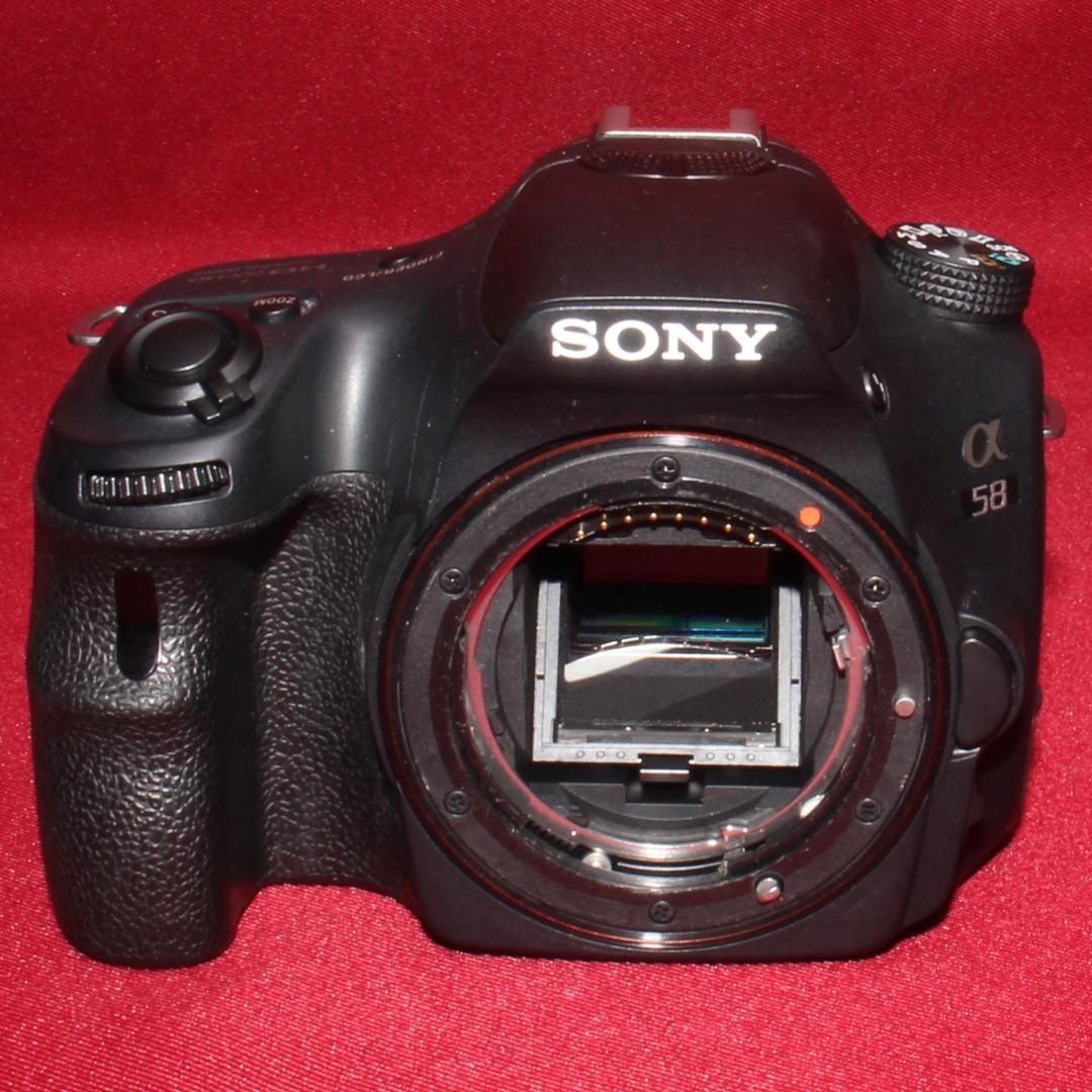 ⭐️スマホに転送セット付き⭐️❤️SONY α58 トリプルレンズ❤️